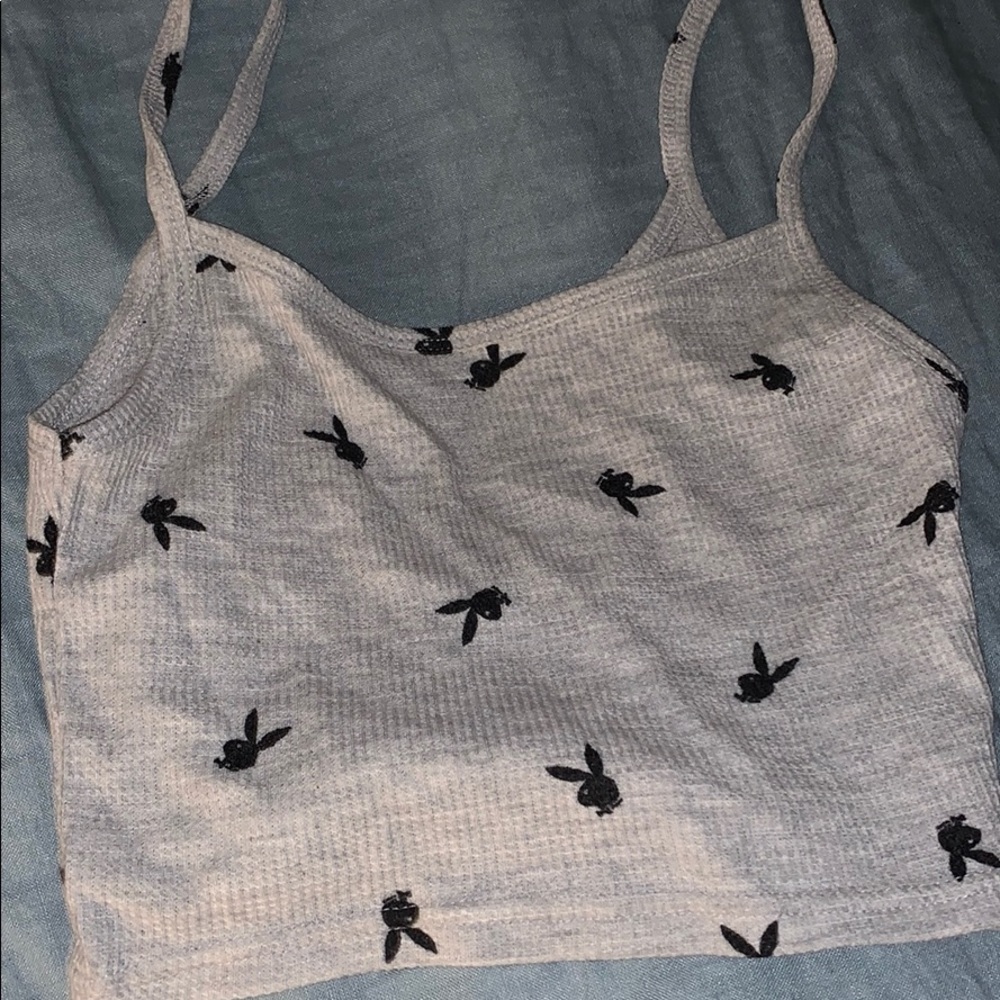 Playboy Cropped Tank